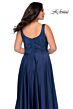 La Femme 28879 Beaded Bodice A-Line Plus Size Dress