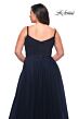 La Femme 29072 V-Neckline A-Line Silhouette Plus Size Dress