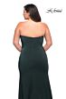 La Femme 29664 Strapless Sweetheart Neckline Side Slit Plus Size Dress