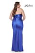 La Femme 32194 Strapless Neckline Figure-Hugging Plus Size Dress