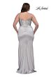 La Femme 32430 High Slit Beaded Bodice Plus Size Dress