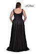 La Femme 33026 Slim Strap A-Line Plus Size Dress