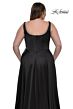 La Femme 33026 Slim Strap A-Line Plus Size Dress
