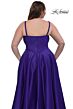 La Femme 33075 A-Line High Slit Plus Size Dress