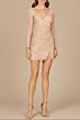 Lara 9963 Long Sleeve Geometric Dress