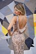 Lara 29530 Cowl Back Embellished Dress