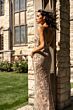 Lara 29744 Open Back Embellished Dress