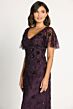 La Valetta by Mon Cheri LV6105 Flutter Sleeve V-Neck Dress