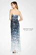 Montage by Mon Cheri M506 Ombre Lace Strapless Dress