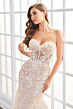Martin Thornburg MT1438 Odele Sheer Back Strapless Bridal Dress