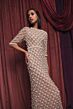Mac Duggal 10099 Three-Quarter Sleeves Embellished Dress