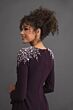 Mac Duggal 49897 Ruffle Slit Long Sleeve Dress
