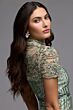 Mac Duggal 23075 High Neck Fitted Tea-Length Dress