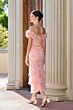 Mac Duggal 8432 Ruffle Off The Shoulder Blush Dress