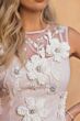 Mac Duggal 9465 Column Silhouette Sleeveless Ivory Dress