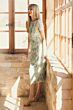 Mac Duggal 94150 V-Back Bateau Neck Embellished Formal Dress
