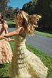 Mac Duggal 8286 A-Line Strapless Ruffle Dress