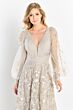 Montage by Mon Cheri M2201 Bishop Sleeve Embroidered Dress