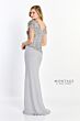 Montage by Mon Cheri M2202 Beaded Bodice Short Sleeve Dress
