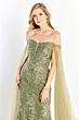 Montage by Mon Cheri M2204 Hanging Sleeves Off The Shoulder Dress