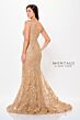 Montage by Mon Cheri M906 Removable Sleeve V-Neck Dress