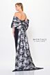 Montage by Mon Cheri M908 Back Bow Faux-Wrap Skirt Dress