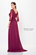 Montage by Mon Cheri M918 Sheer Sleeve Three-Piece Dress