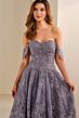 Montage by Mon Cheri M3105 Off The Shoulder A-Line Dress