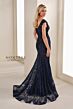 Montage by Mon Cheri M3109 Bishop Sleeve Scoop Neck Dress