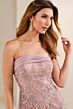 Montage by Mon Cheri M3110 Watteau Train Strapless Dress