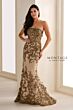 Montage by Mon Cheri 118961 Strapless Evening Dress with Shrug