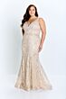 Montage by Mon Cheri 120921 Square Back Lace Dress