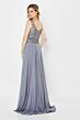 Montage by Mon Cheri 122907 Beaded Bodice V-Neck Dress
