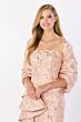 Montage by Mon Cheri M2225 Strapless Ruffle Drape Dress