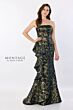 Montage by Mon Cheri M2225 Strapless Ruffle Drape Dress