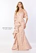 Montage by Mon Cheri M2225 Strapless Ruffle Drape Dress