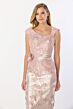 Montage by Mon Cheri M2227 Asymmetric Neck Cap Sleeve Dress