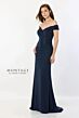 Montage by Mon Cheri M2234 Off-The-Shoulder Column Silhouette Dress