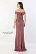 Montage by Mon Cheri M2234 Off-The-Shoulder Column Silhouette Dress