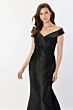 Montage by Mon Cheri M2243 Side Slit Removable Sleeve Dress