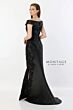 Montage by Mon Cheri M2243 Side Slit Removable Sleeve Dress