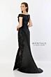 Montage by Mon Cheri M2243 Side Slit Removable Sleeve Dress