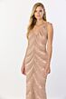 Montage by Mon Cheri M2244 Cold-Shoulder V-Neck Dress