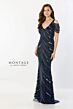 Montage by Mon Cheri M2244 Cold-Shoulder V-Neck Dress