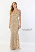 Montage by Mon Cheri M2244 Cold-Shoulder V-Neck Dress