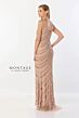 Montage by Mon Cheri M2244 Cold-Shoulder V-Neck Dress