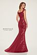 Montage by Mon Cheri M847 Square Neck Lace Applique Mermaid Dress