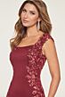 Montage by Mon Cheri M847 Square Neck Lace Applique Mermaid Dress