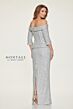 Montage by Mon Cheri M849 Off The Shoulder Tweed 3-Piece Dress