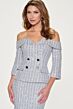 Montage by Mon Cheri M849 Off The Shoulder Tweed 3-Piece Dress